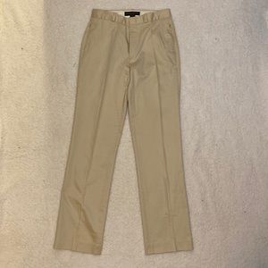 Banana Republic Wide Leg Stretch Fit Khaki Pants